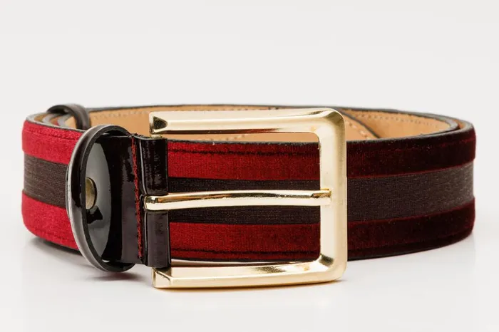 Vinci Leather Leather Belts The Pontalto Burgundy Leather Belt 8211 Men