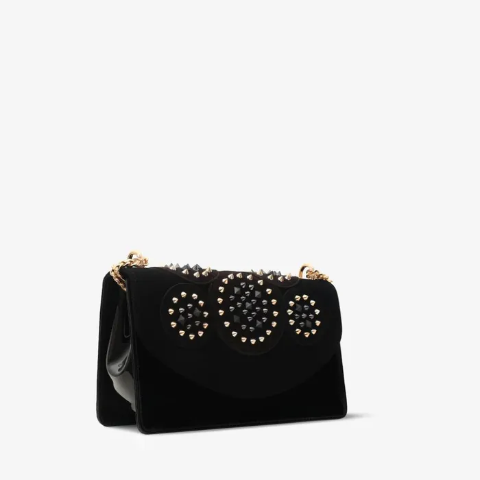 Vinci Leather Sandals The Infanta Black Spike Leather Handbag 8211 Women