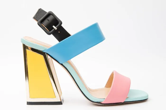 Vinci Leather Sandals The Niger Multicolor Block Heel Leather Sandal 8211 Women Vinci Leather Sandals The Niger Multicolor Block Heel Leather Sandal 8211 Women
