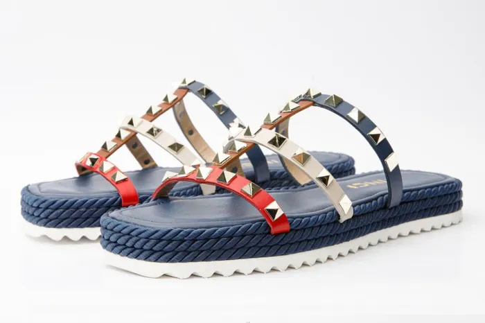 Vinci Leather Sandals The Seul Multicolor Multi Strap Flat Sandal 8211 Women