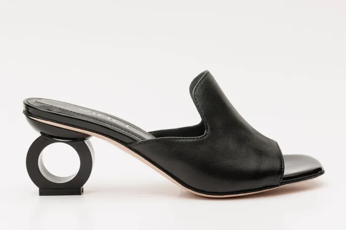 Vinci Leather Sandals The Tory Black Leather Sandal 8211 Women