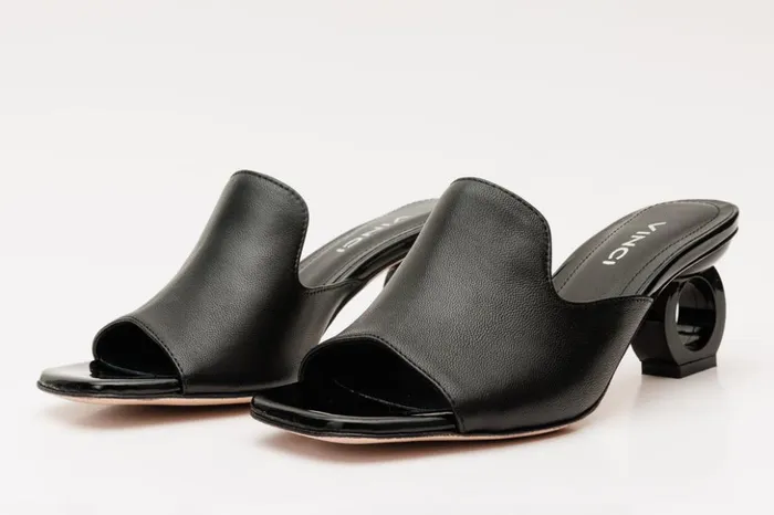 Vinci Leather Sandals The Tory Black Leather Sandal 8211 Women