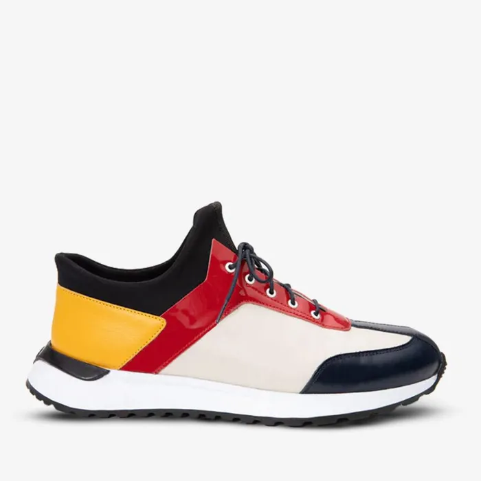 Vinci Leather Sneakers The Crapo Multicolor Leather Sneaker 8211 Women