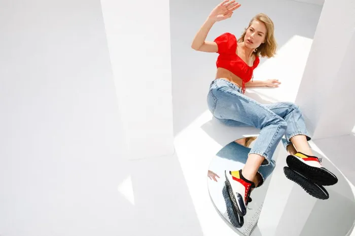 Vinci Leather Sneakers The Crapo Multicolor Leather Sneaker 8211 Women