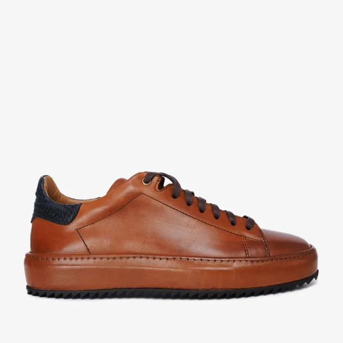 Vinci Leather Sneakers The Noble Tan Leather Sneaker 8211 Men