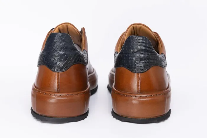 Vinci Leather Sneakers The Noble Tan Leather Sneaker 8211 Men