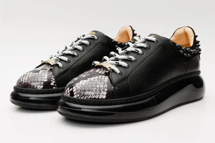 Vinci Leather Sneakers The Venezia Black Leather Sneaker 8211 Women
