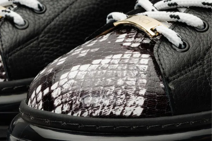 Vinci Leather Sneakers The Venezia Black Leather Sneaker 8211 Women