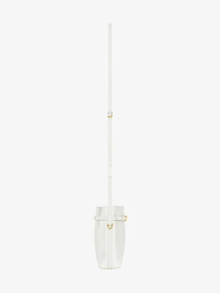 Voyou Phone Pouch In Leather Ivory Women Givenchy Micro Bags
