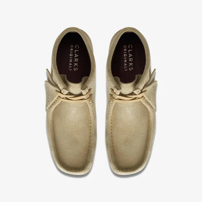 Wallabee Boot Maple Suede Women Clarks Boots and Booties