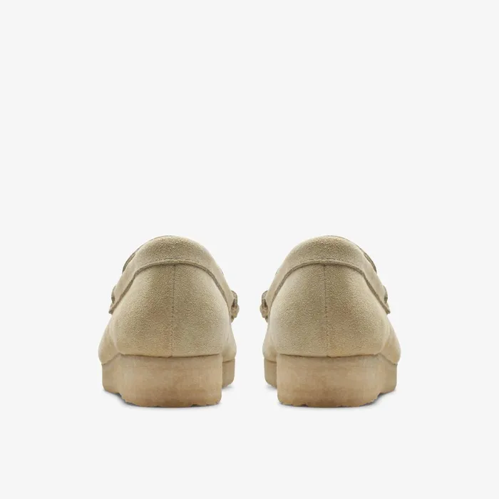 Wallabee Loafer Maple Suede Women Clarks SlipOns