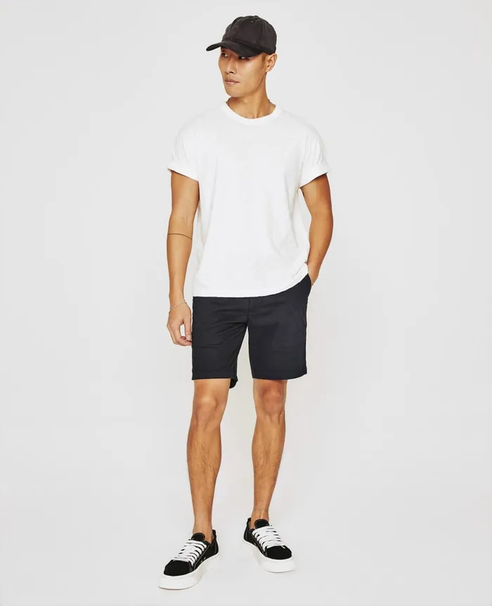 Wanderer Short Super Black Men AG Jeans Shorts
