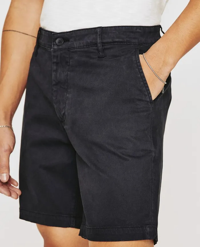 Wanderer Short Super Black Men AG Jeans Shorts Wanderer Short Super Black Men AG Jeans Shorts