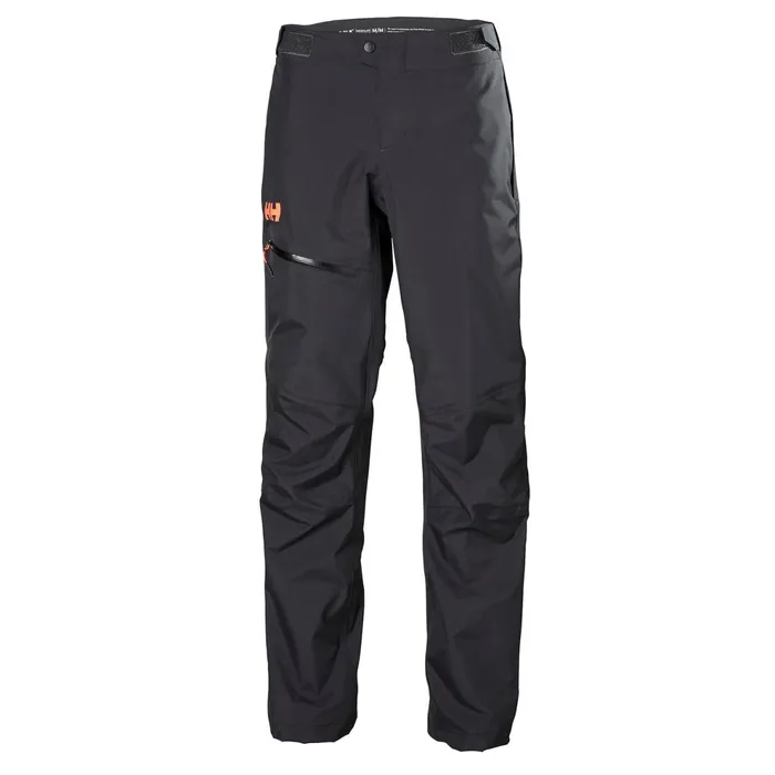 Waterproof Pants Women Helly Hansen W VANIR LUSTER PANT 990 Black