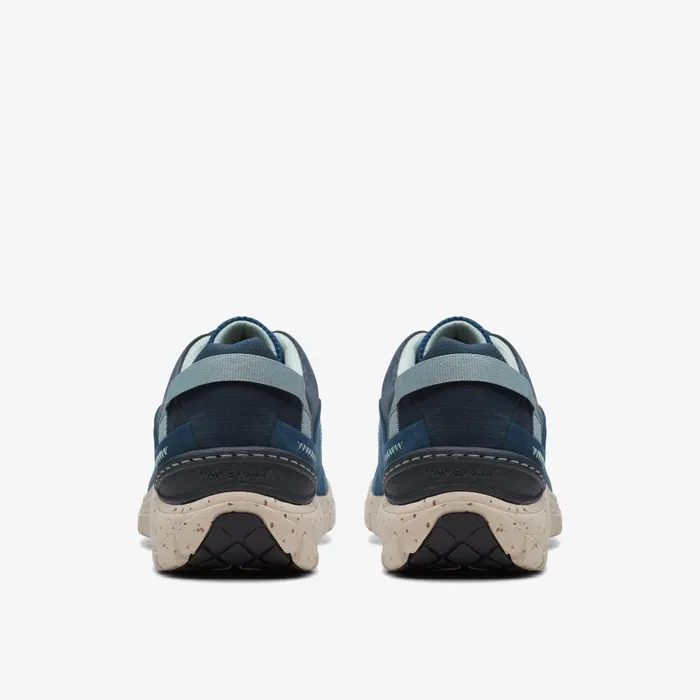 Wave Range Blue Combination Women Clarks Sneakers