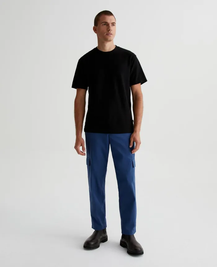 Wesley Crew True Black Men AG Jeans Tees Wesley Crew True Black Men AG Jeans Tees