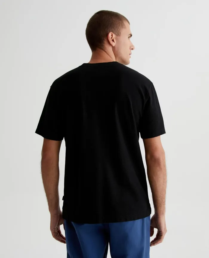 Wesley Crew True Black Men AG Jeans Tees Wesley Crew True Black Men AG Jeans Tees