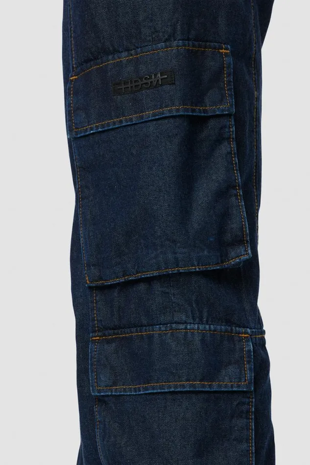 Wide Leg Men Hudson Jeans Wide Leg Cargo Dark Chambray Wide Leg Men Hudson Jeans Wide Leg Cargo Dark Chambray