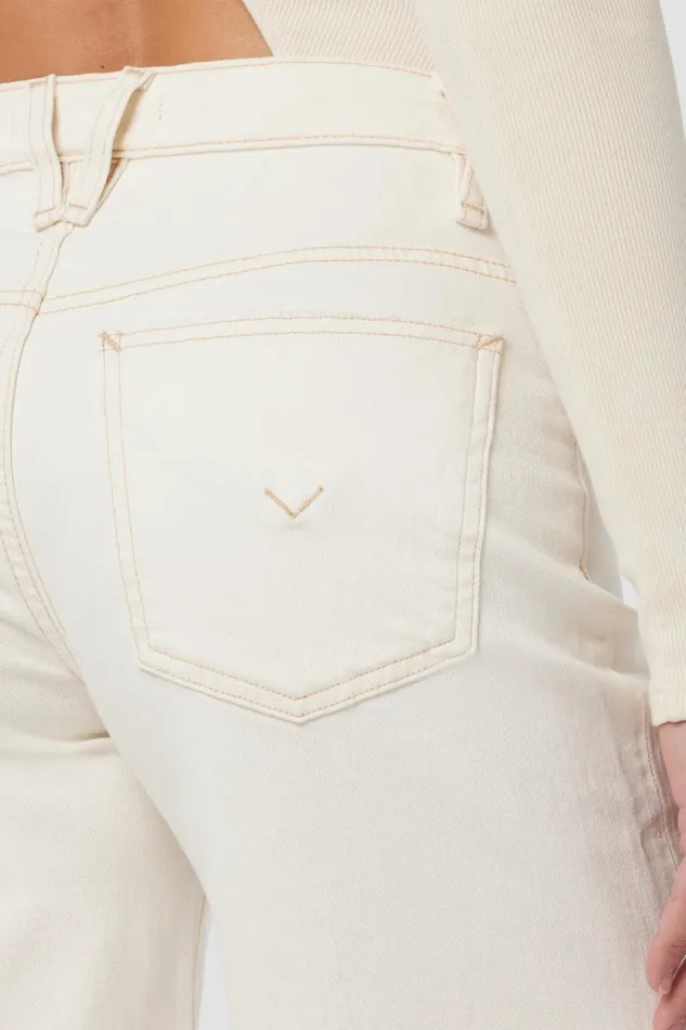 Wide Leg Women Hudson Jeans James Maternity Wide Leg Crop Jean Ecru Destructed Hem Wide Leg Women Hudson Jeans James Maternity Wide Leg Crop Jean Ecru Destructed Hem