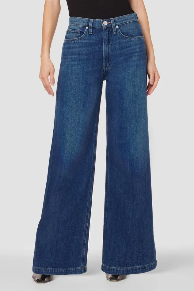 Wide Leg Women Hudson Jeans Jodie HighRise Loose Wide Leg Jean Lakely