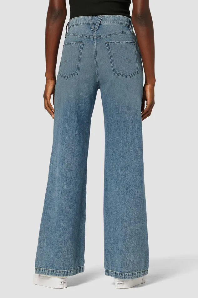Wide Leg Women Hudson Jeans Jodie HighRise Loose Wide Leg Petite Jean Thunder Destructed Wide Leg Women Hudson Jeans Jodie HighRise Loose Wide Leg Petite Jean Thunder Destructed