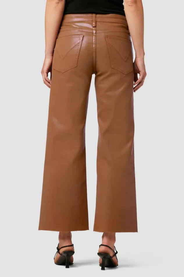 Wide Leg Women Hudson Jeans Rosie HighRise Wide Leg Ankle Jean Coated Caramel Cafe Wide Leg Women Hudson Jeans Rosie HighRise Wide Leg Ankle Jean Coated Caramel Cafe