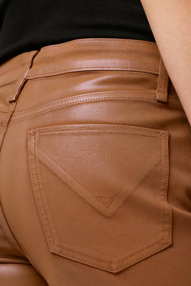 Wide Leg Women Hudson Jeans Rosie HighRise Wide Leg Ankle Jean Coated Caramel Cafe Wide Leg Women Hudson Jeans Rosie HighRise Wide Leg Ankle Jean Coated Caramel Cafe
