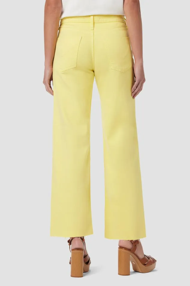 Wide Leg Women Hudson Jeans Rosie HighRise Wide Leg Ankle Jean Limelight Wide Leg Women Hudson Jeans Rosie HighRise Wide Leg Ankle Jean Limelight
