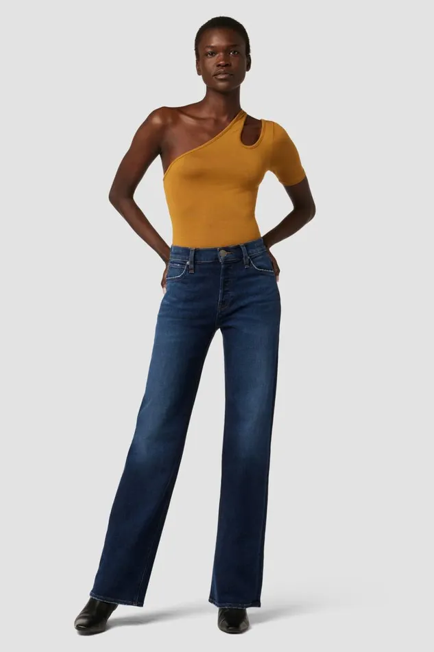 Wide Leg Women Hudson Jeans Rosie HighRise Wide Leg Jean Poseidon Wide Leg Women Hudson Jeans Rosie HighRise Wide Leg Jean Poseidon