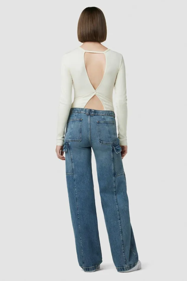 Wide Leg Women Hudson Jeans Utility Wide Leg Cargo Maternity Pant Deep Indigo Wide Leg Women Hudson Jeans Utility Wide Leg Cargo Maternity Pant Deep Indigo