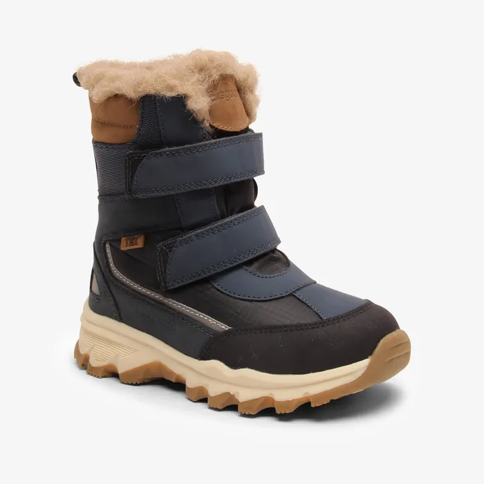 Winter boots eddie tex navy Blue bisgaardshoes KIDS