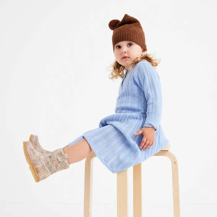 Winter boots elke tex bambi fur Brown bisgaardshoes KIDS