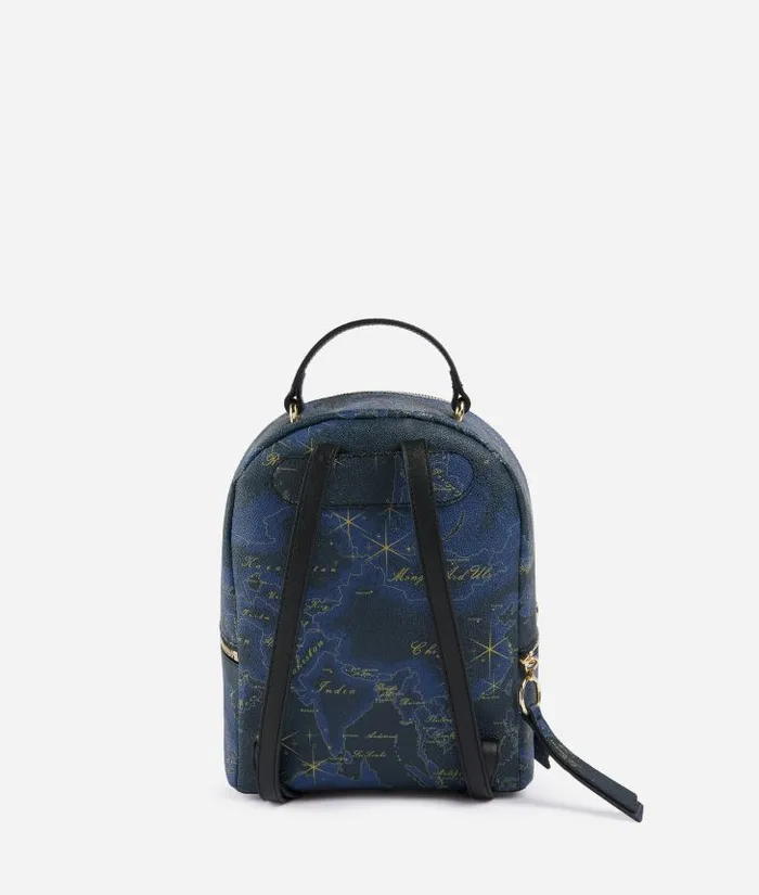 Woman Backpacks Bucket and Belt Bags Alviero Martini Geo Midnight Backpack Night Blue