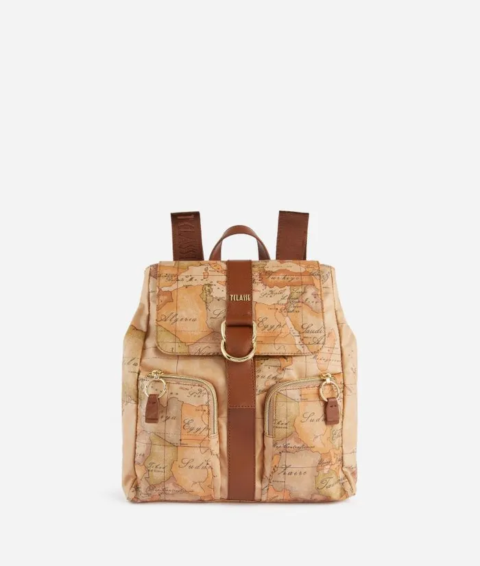 Woman Backpacks Bucket and Belt Bags Alviero Martini Social Soft Backpack Chestnut Woman Backpacks Bucket and Belt Bags Alviero Martini Social Soft Backpack Chestnut