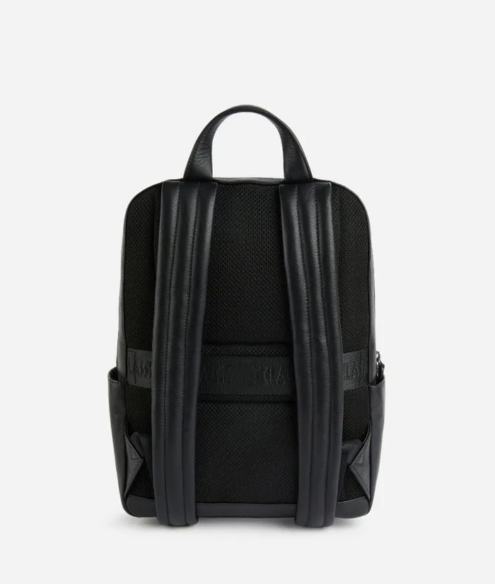 Woman Briefcase Alviero Martini Leather Computer Backpack Black