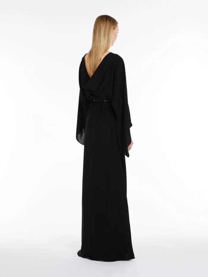 Woman Cady Dress Black Maxmara Dresses Woman Cady Dress Black Maxmara Dresses