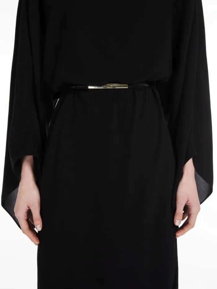 Woman Cady Dress Black Maxmara Dresses Woman Cady Dress Black Maxmara Dresses