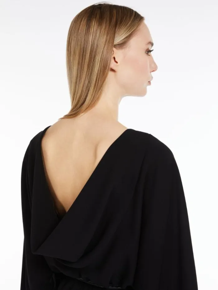 Woman Cady Dress Black Maxmara Dresses Woman Cady Dress Black Maxmara Dresses