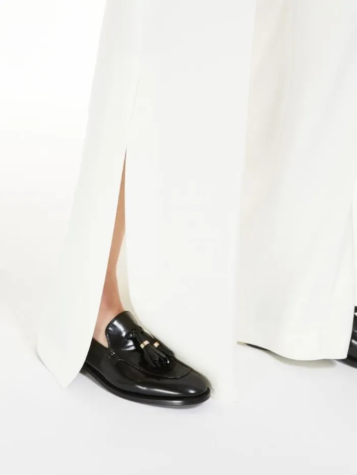 Woman Cady Trousers Optical White Maxmara Trousers Woman Cady Trousers Optical White Maxmara Trousers