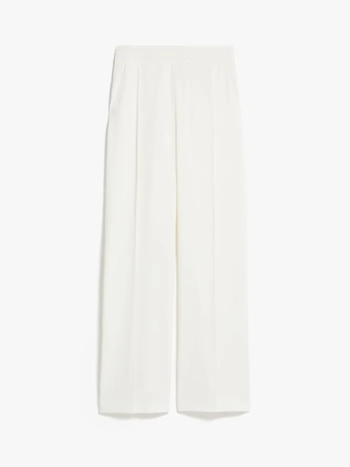 Woman Cady Trousers Optical White Maxmara Trousers Woman Cady Trousers Optical White Maxmara Trousers
