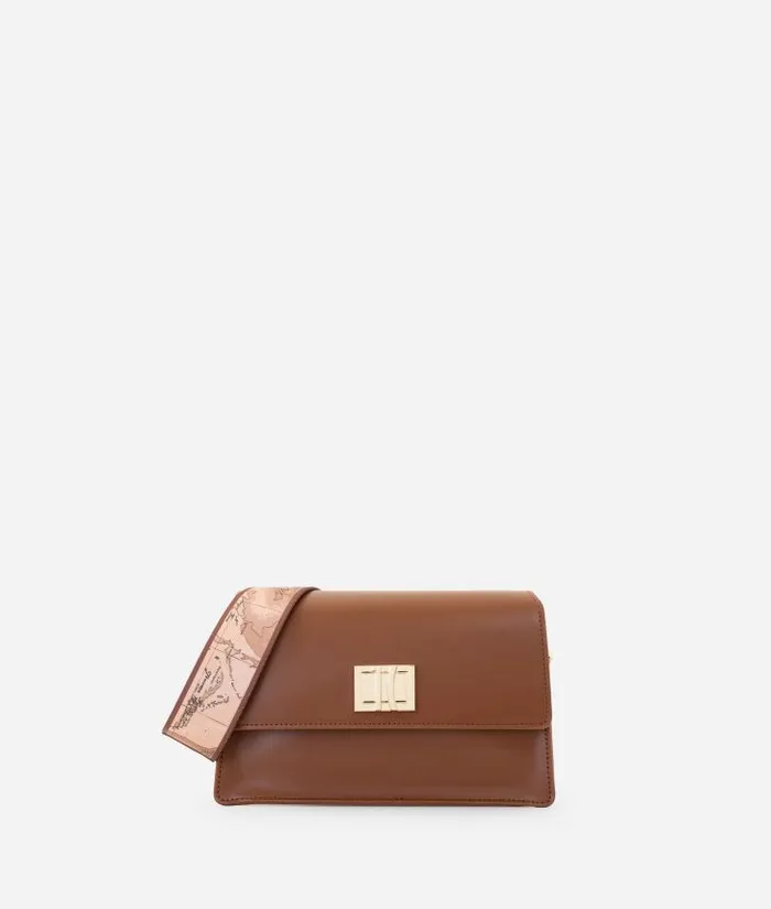 Woman Crossbody Bags Alviero Martini Winter Spirit Small Smooth Leather Flap Crossbody Bag Chestnut Woman Crossbody Bags Alviero Martini Winter Spirit Small Smooth Leather Flap Crossbody Bag Chestnut