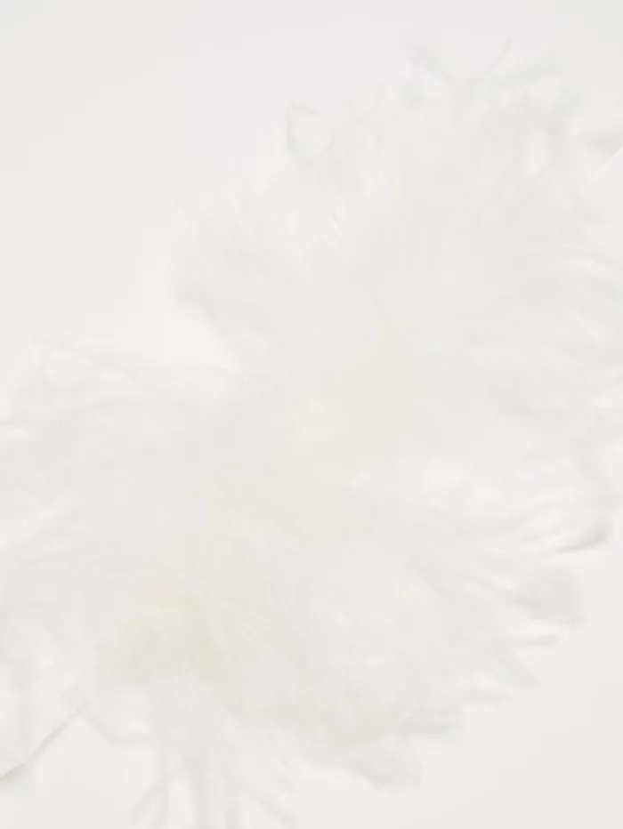 Woman Grosgrain Belt White Maxmara Bridal Accessories