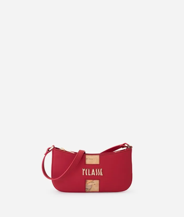 Woman Mini Bags and Pouches Alviero Martini Journey Geo Small Crossbody Bag Dark Red Woman Mini Bags and Pouches Alviero Martini Journey Geo Small Crossbody Bag Dark Red