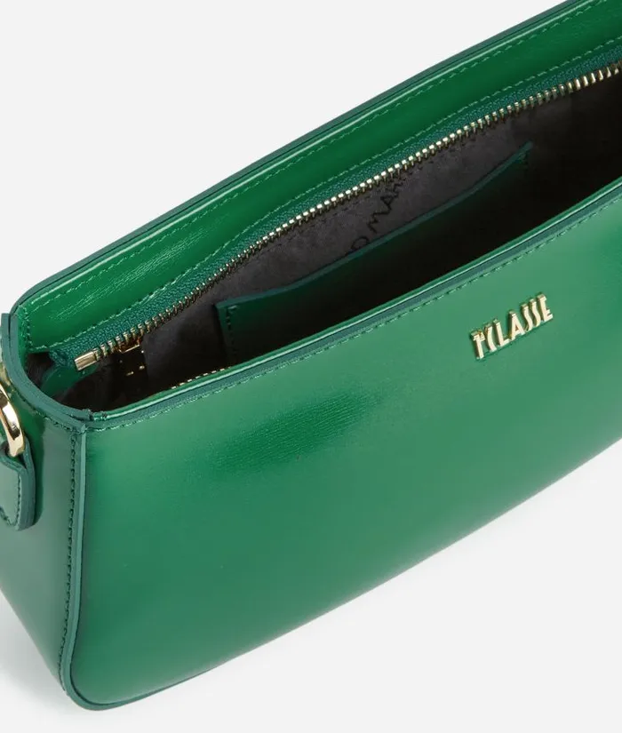 Woman Mini Bags and Pouches Alviero Martini Space Bag Crossbody Bag With Chain Jade Green