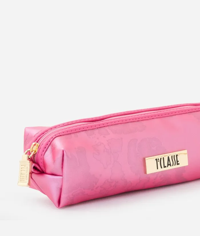 Woman Pouches and Toiletry Bags Alviero Martini Pencil Case Bubble Pink