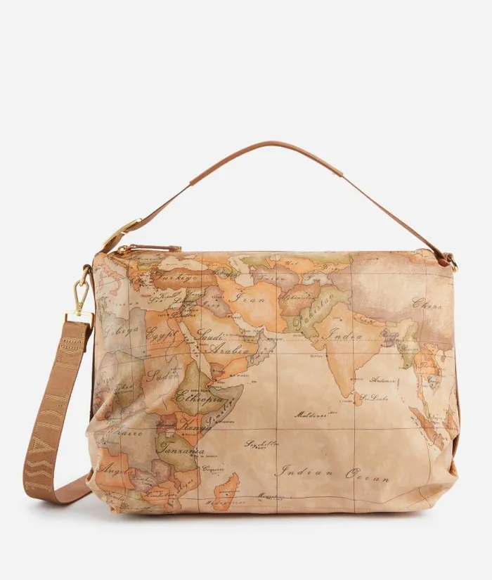 Woman Shoulder Bags Alviero Martini Geo Soft Hobo Bag With Crossbody Strap