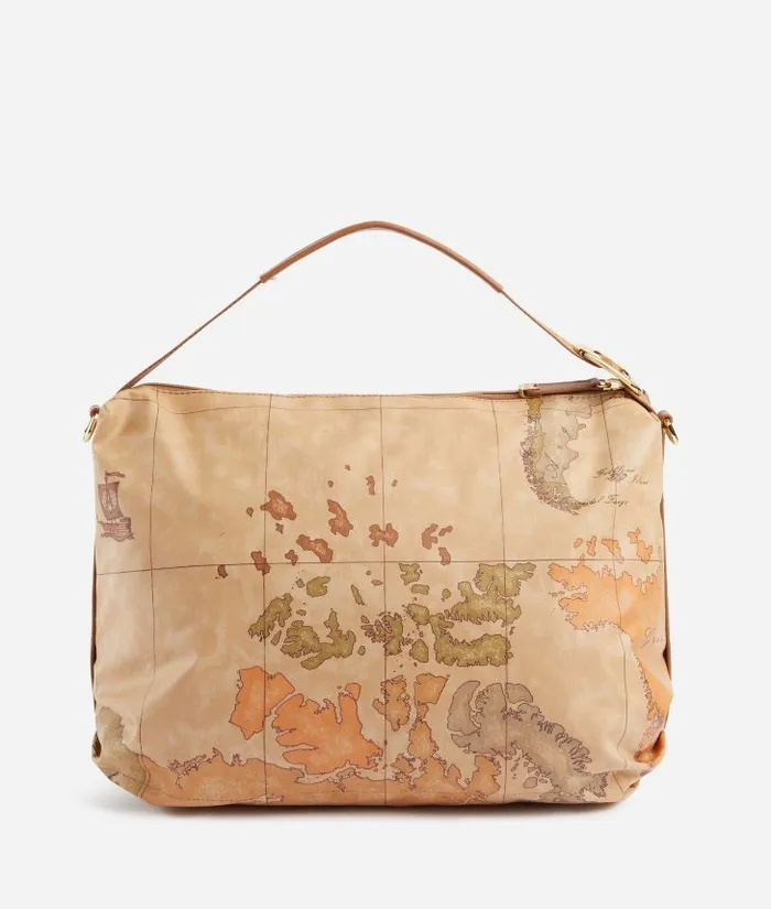 Woman Shoulder Bags Alviero Martini Geo Soft Hobo Bag With Crossbody Strap