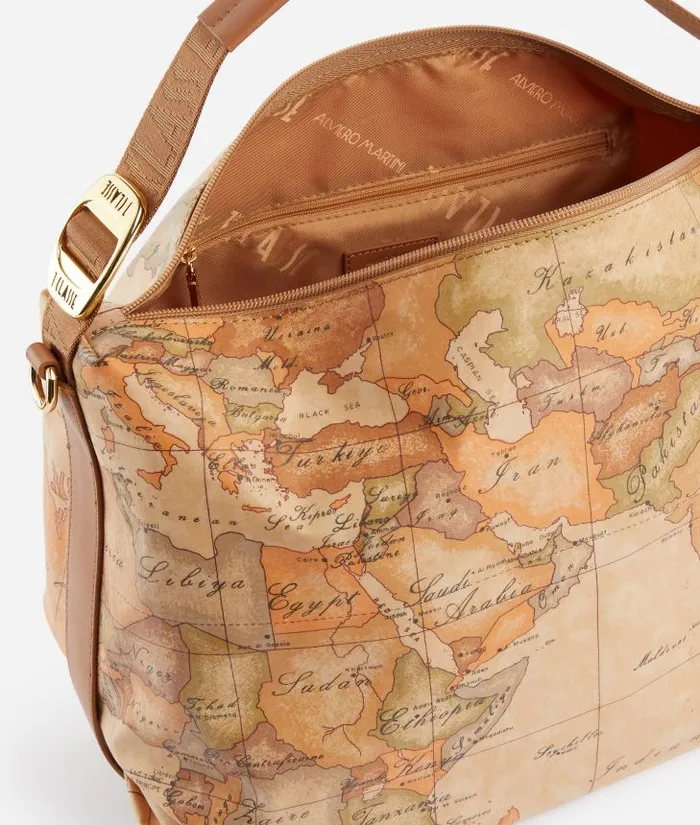 Woman Shoulder Bags Alviero Martini Geo Soft Hobo Bag With Crossbody Strap