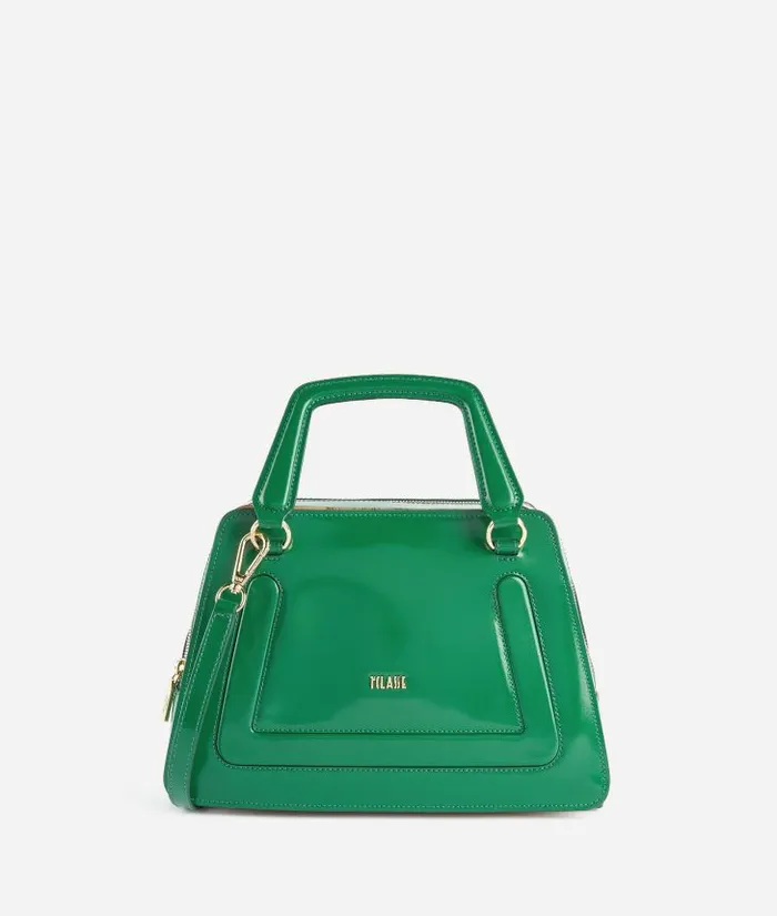 Woman Top Handle Bags Alviero Martini Future Bag Handbag With Crossbody Strap Jade Green Woman Top Handle Bags Alviero Martini Future Bag Handbag With Crossbody Strap Jade Green