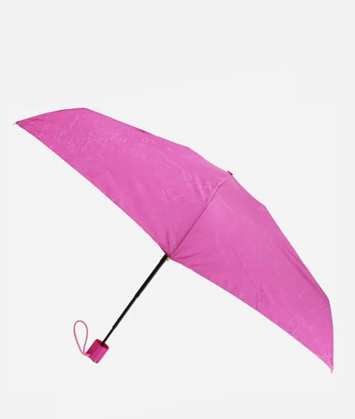Woman Umbrellas Alviero Martini Geo Supermini Umbrella With Case Fuchsia